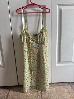 Wild Fable XS Floral Slip Dress with Spaghetti Straps